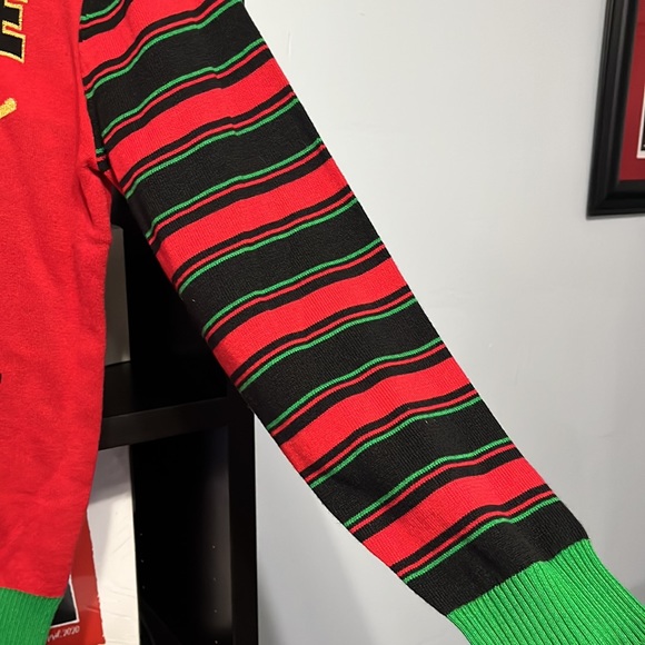 Christmas sweater reindeer- felt festive might delete later - Picture 7 of 7